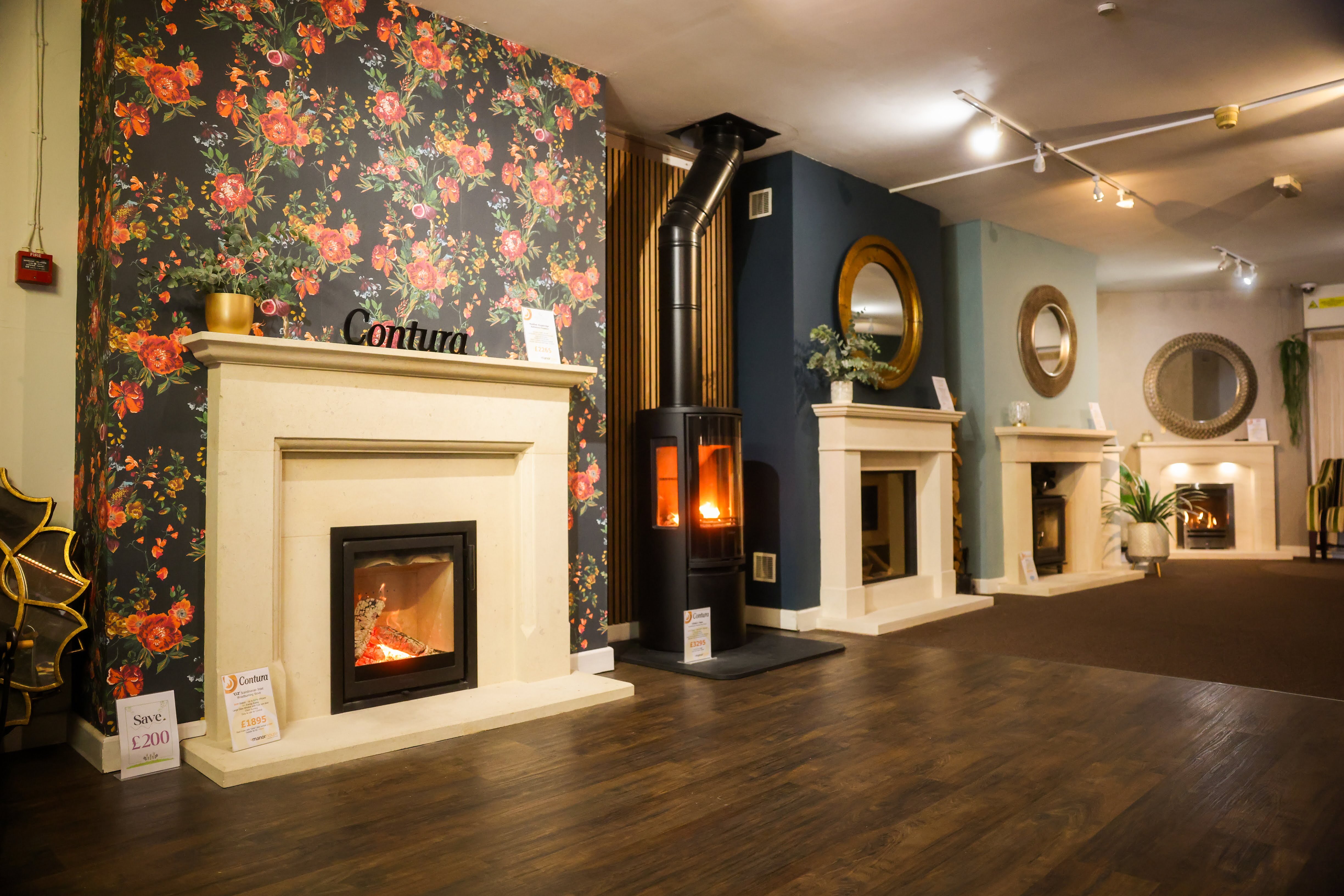 Manor House Fireplaces & Stoves showroom in Kenilworth